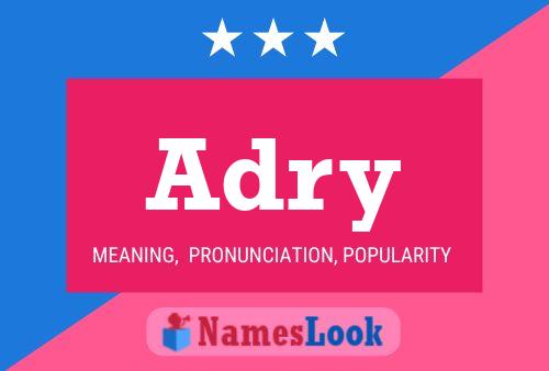 Adry Name Poster