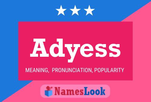 Adyess Name Poster