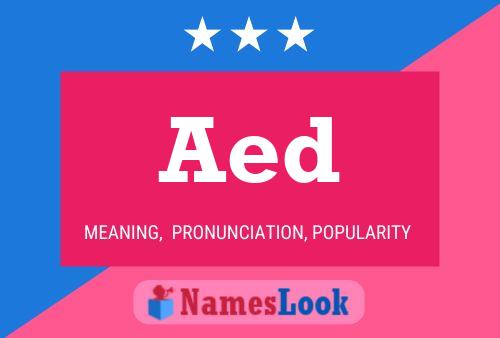 Aed Name Poster