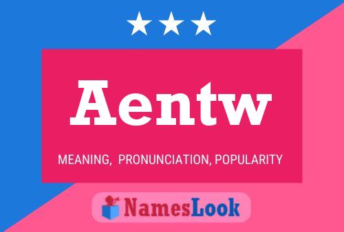 Aentw Name Poster