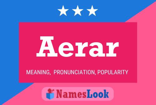 Aerar Name Poster