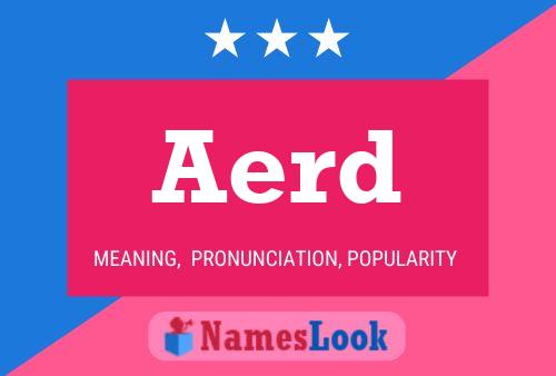 Aerd Name Poster