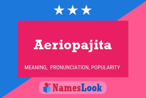 Aeriopajita Name Poster