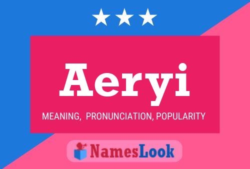 Aeryi Name Poster