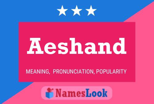 Aeshand Name Poster