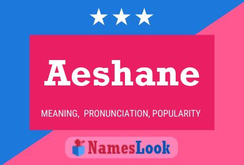 Aeshane Name Poster