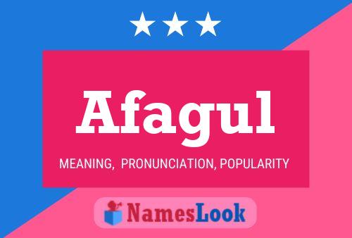 Afagul Name Poster