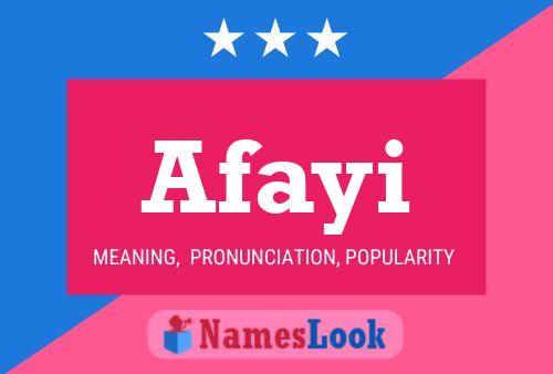 Afayi Name Poster