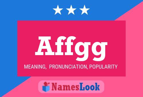 Affgg Name Poster