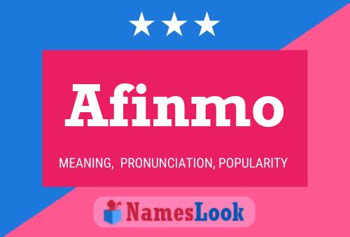 Afinmo Name Poster