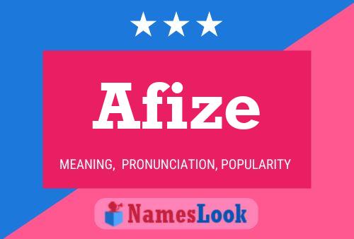 Afize Name Poster