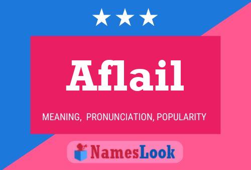 Aflail Name Poster