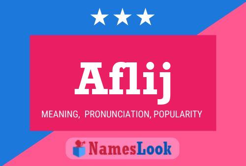 Aflij Name Poster