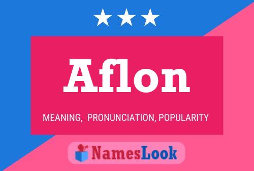 Aflon Name Poster