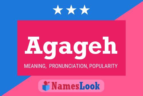 Agageh Name Poster