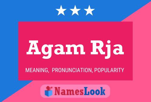 Agam Rja Name Poster