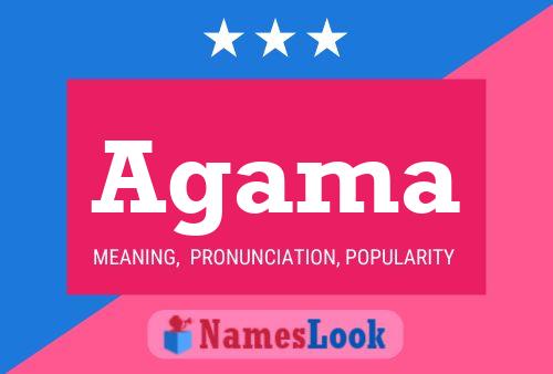 Agama Name Poster