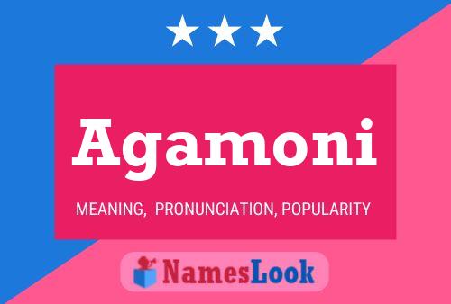 Agamoni Name Poster