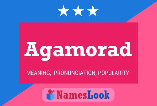 Agamorad Name Poster