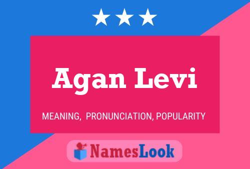 Agan Levi Name Poster