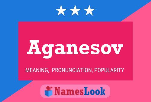 Aganesov Name Poster