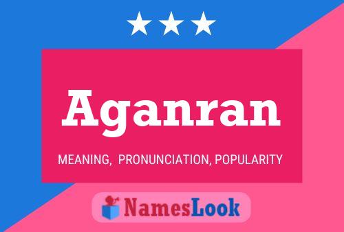 Aganran Name Poster