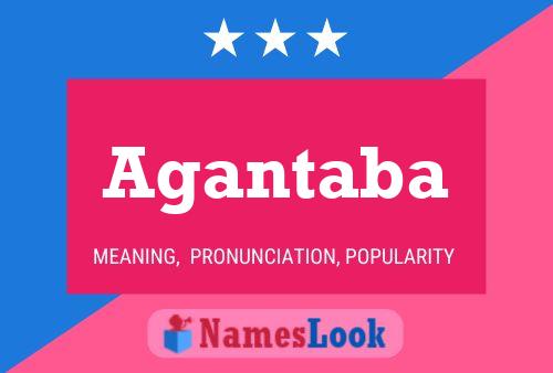 Agantaba Name Poster