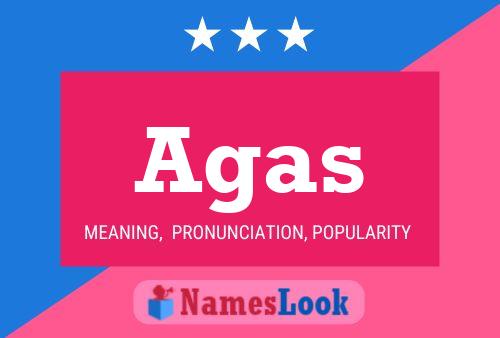 Agas Name Poster