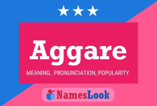 Aggare Name Poster