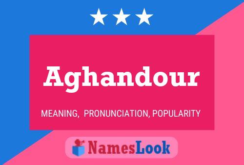 Aghandour Name Poster