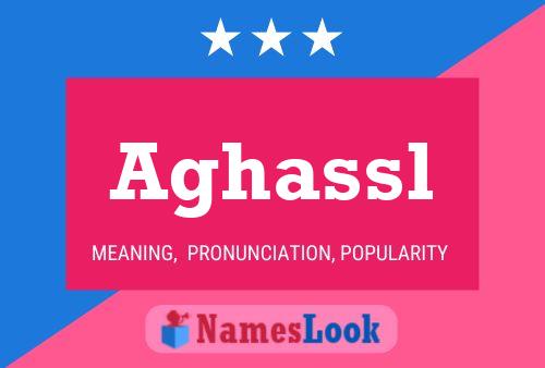 Aghassl Name Poster