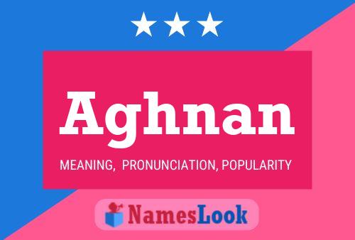 Aghnan Name Poster