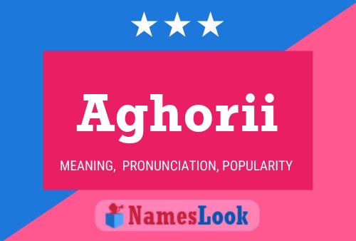 Aghorii Name Poster