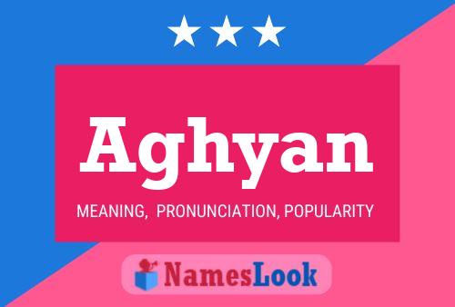 Aghyan Name Poster