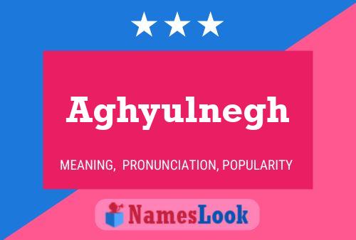 Aghyulnegh Name Poster