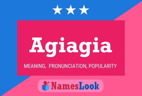 Agiagia Name Poster