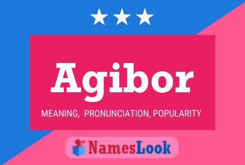 Agibor Name Poster