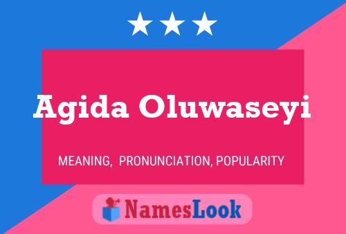 Agida Oluwaseyi Name Poster