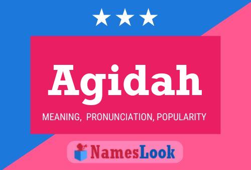 Agidah Name Poster