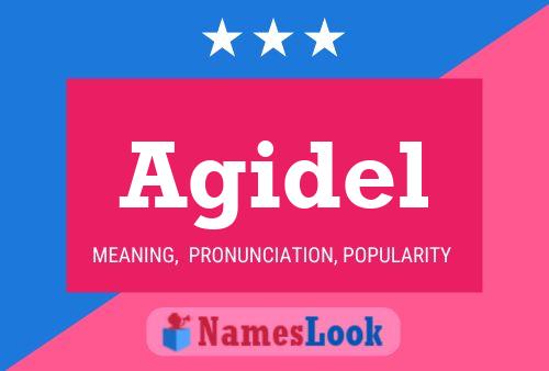 Agidel Name Poster