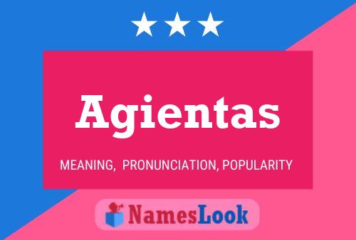 Agientas Name Poster