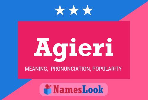 Agieri Name Poster