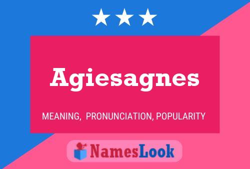 Agiesagnes Name Poster