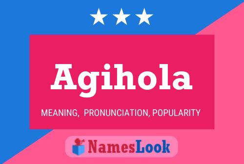 Agihola Name Poster