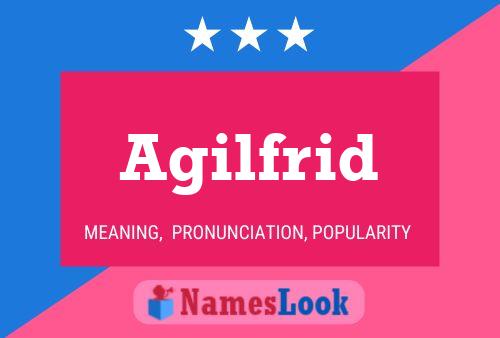 Agilfrid Name Poster