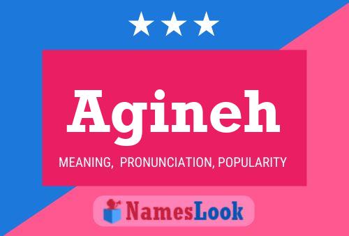 Agineh Name Poster