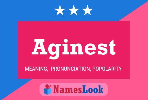 Aginest Name Poster