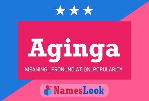 Aginga Name Poster