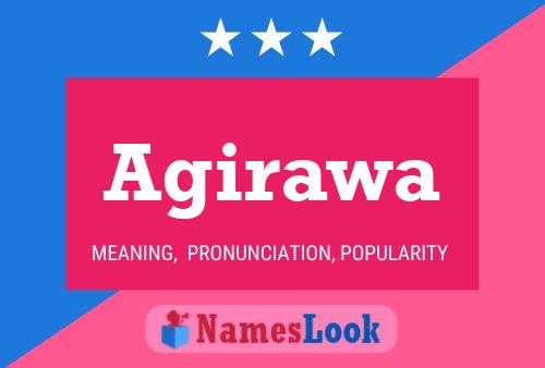 Agirawa Name Poster