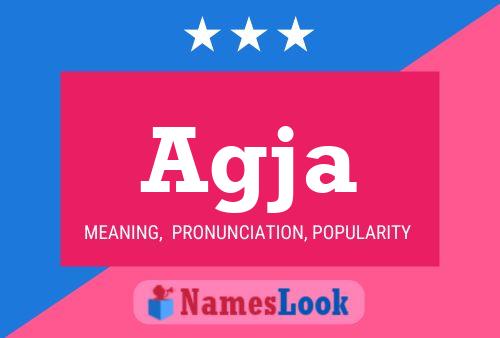 Agja Name Poster